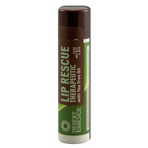 Desert Essence Lip Rescue with Tea Tree Oil - .15 oz - Steps 2 Wellness